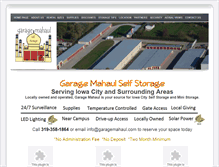 Tablet Screenshot of garagemahaul.com